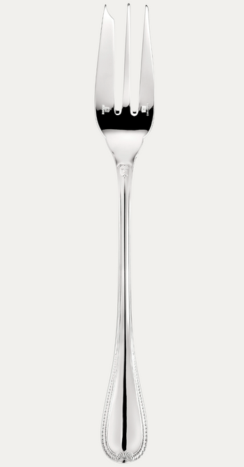 Christofle Malmaison Serving Fork, Silver-Plated